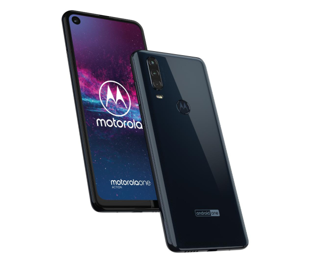 Motorola One Action 4/128GB Dual SIM granatowy + etui - 511154 - zdjęcie 7